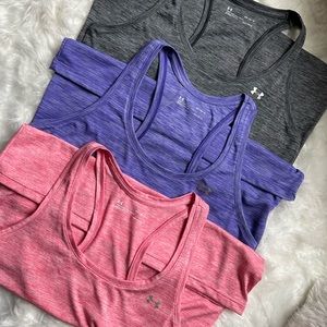 Under Armour Lot of 3 Tank Tops